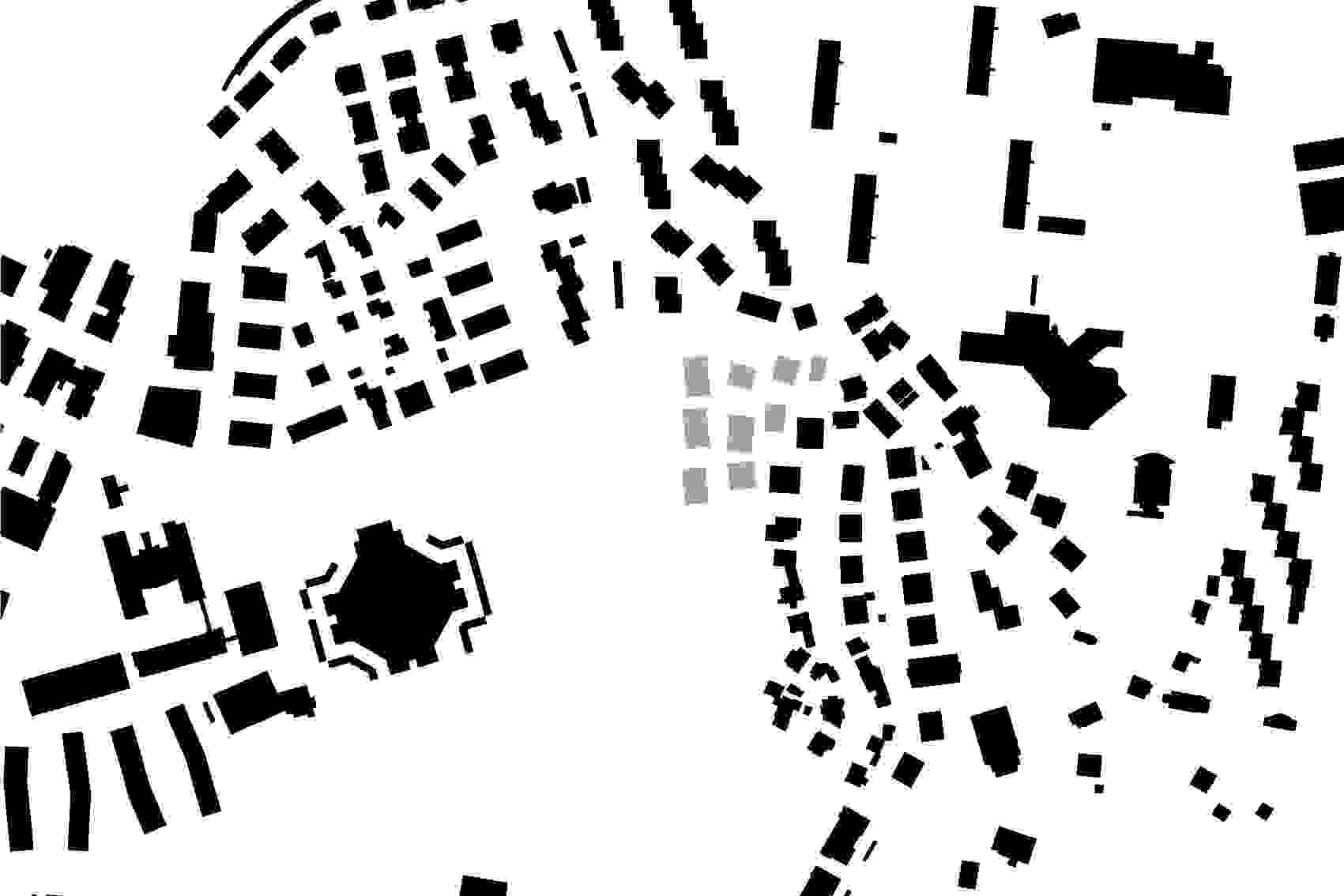 2Eck_Inwil Dorf_Schwarzplan